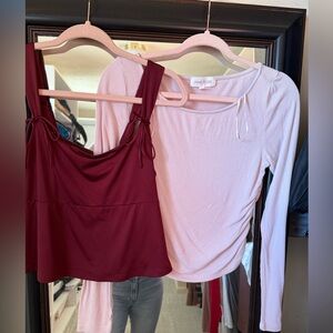 Wild Fable Burgundy Camisole Top